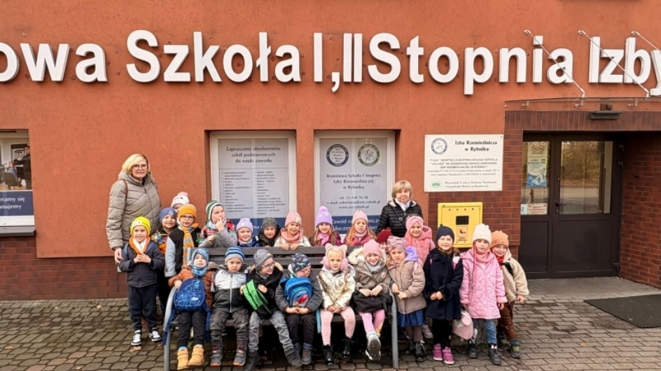 Przedszkolaki z ZSP w Zwonowicach – kolejne warsztaty w Izbie Rzemieślniczej w Rybniku