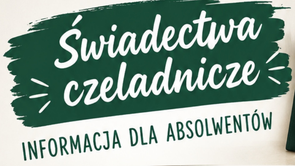 Odbiór świadectw czeladniczych